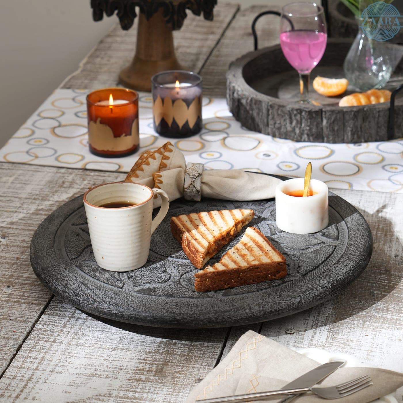Scalloped Lazy Susan — Designer Library