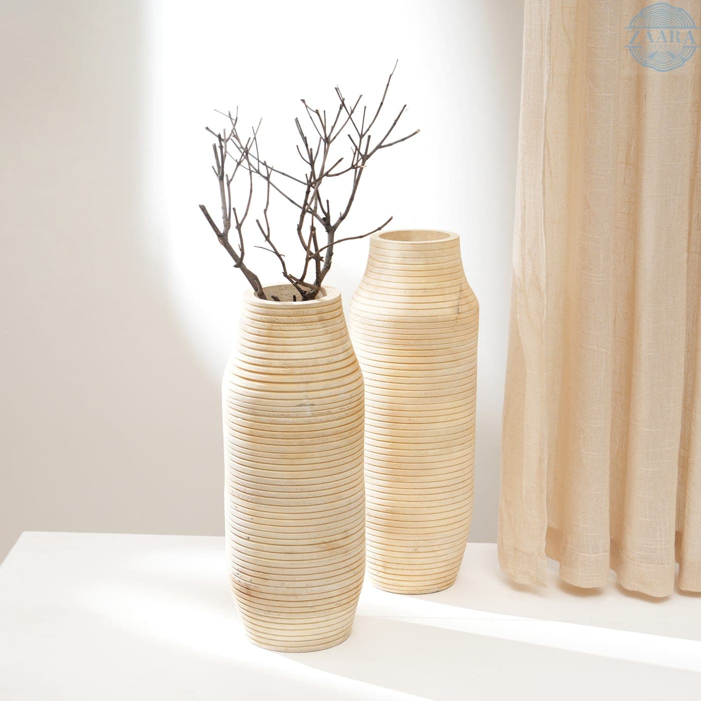 Tapered Bud Vase Pair — Designer Library