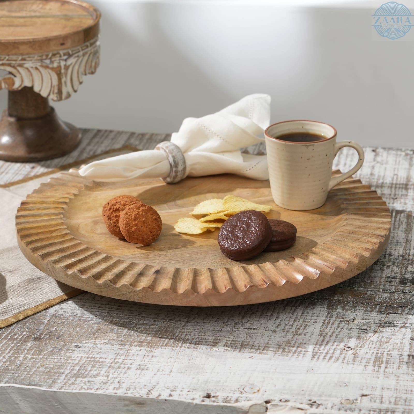 Lazy Susans — handcrafted wooden décor