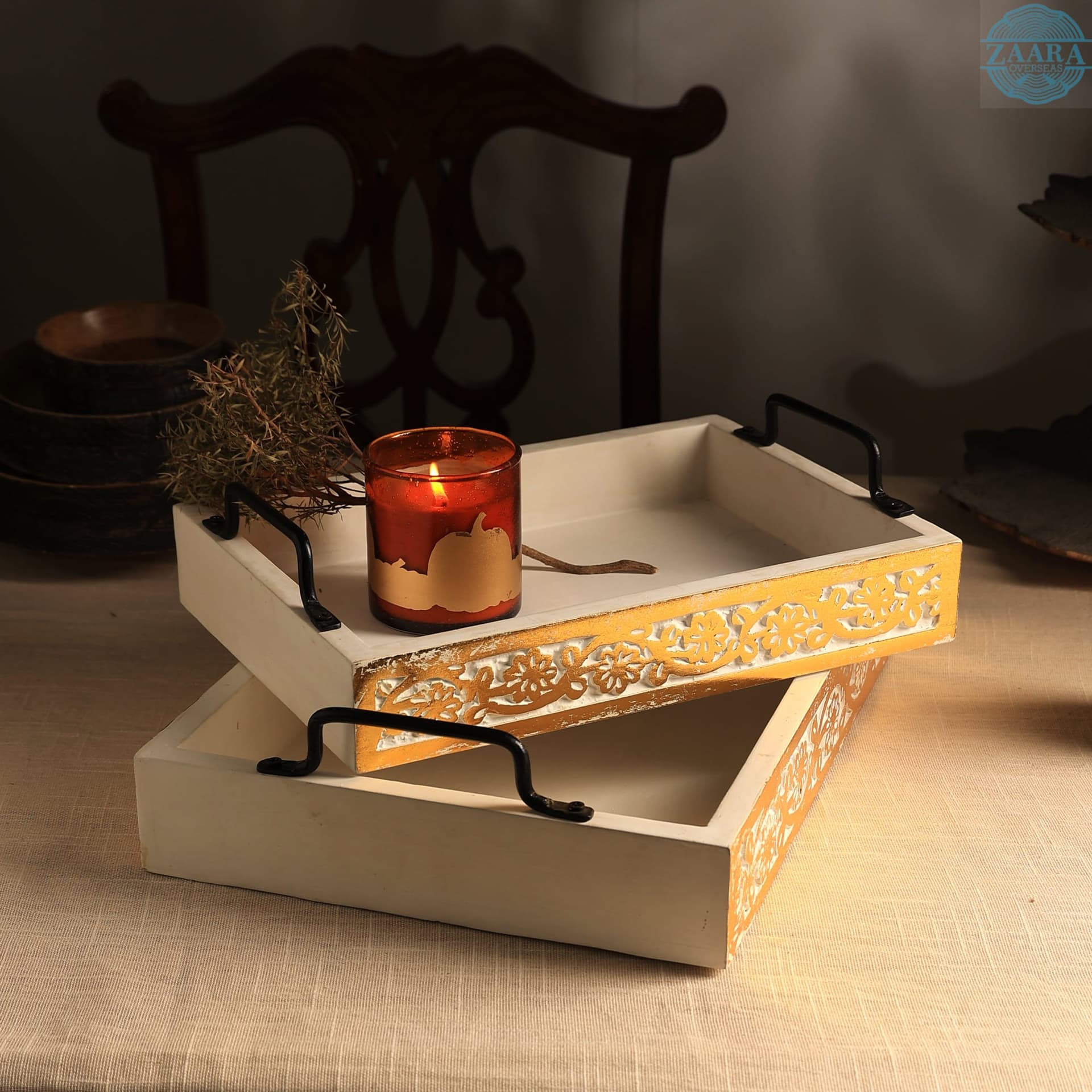 Trays & Platters — handcrafted wooden décor